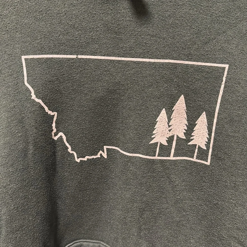 Green Montana Sweatshirt - Picture 3 of 4